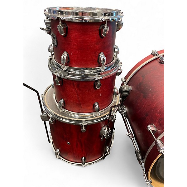 Used Mapex 5 Piece MARS Red Drum Kit