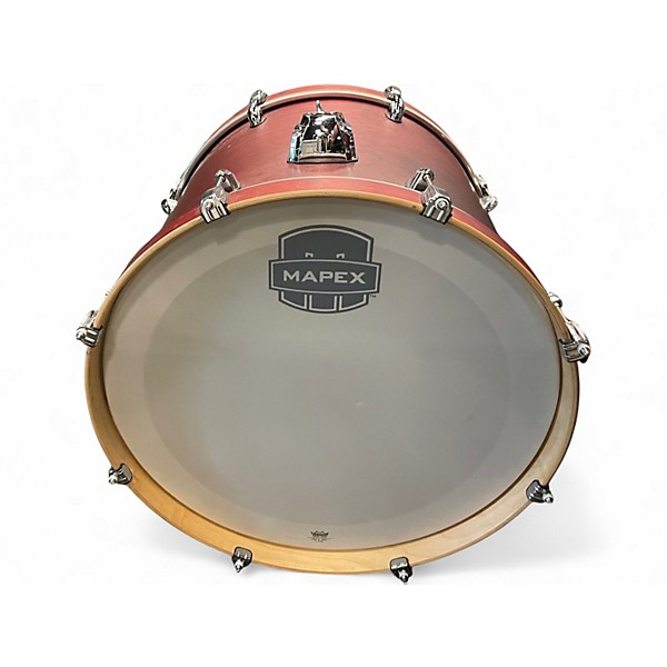 Used Mapex 5 Piece MARS Red Drum Kit