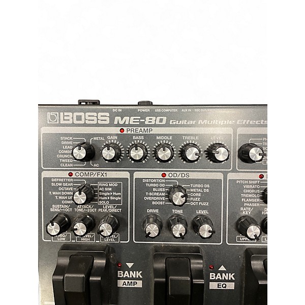 Used BOSS ME80 Guitar Multi Effect Processor