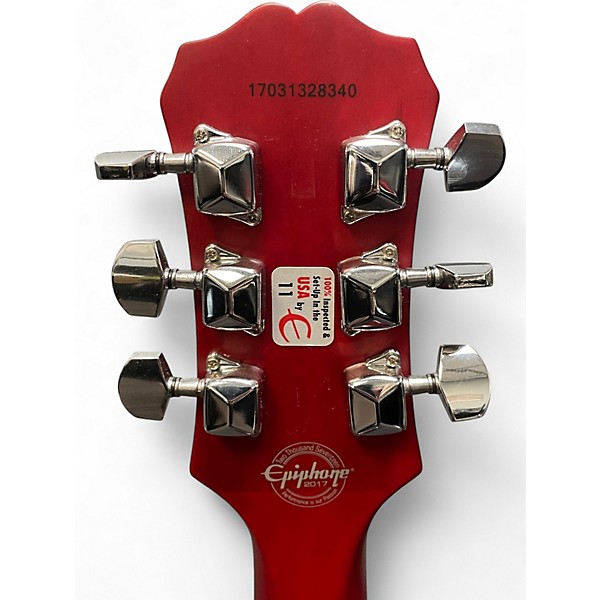 Used Epiphone Les Paul Special P90 Red Solid Body Electric Guitar