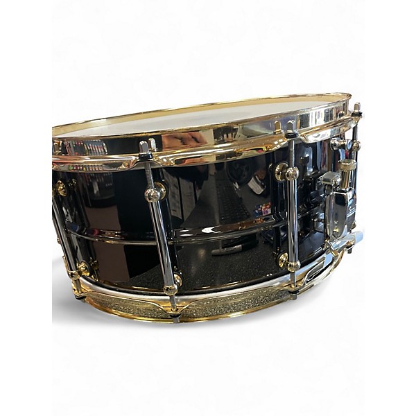 Used Pearl 14in Steve Ferrone Signature  Black and Gold Drum