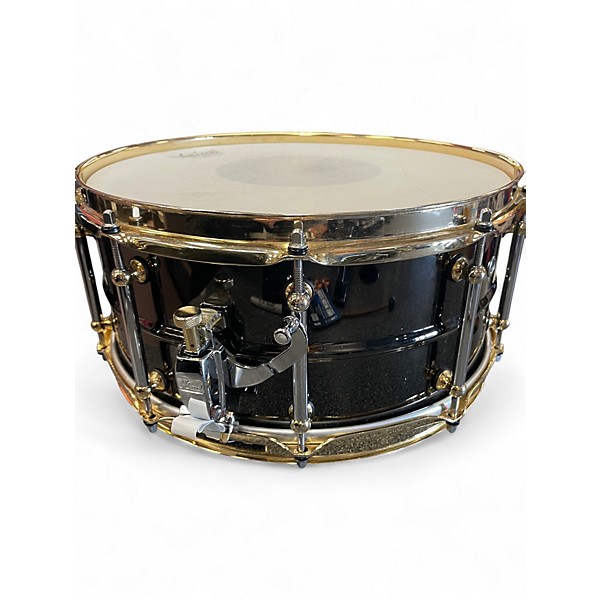 Used Pearl 14in Steve Ferrone Signature  Black and Gold Drum