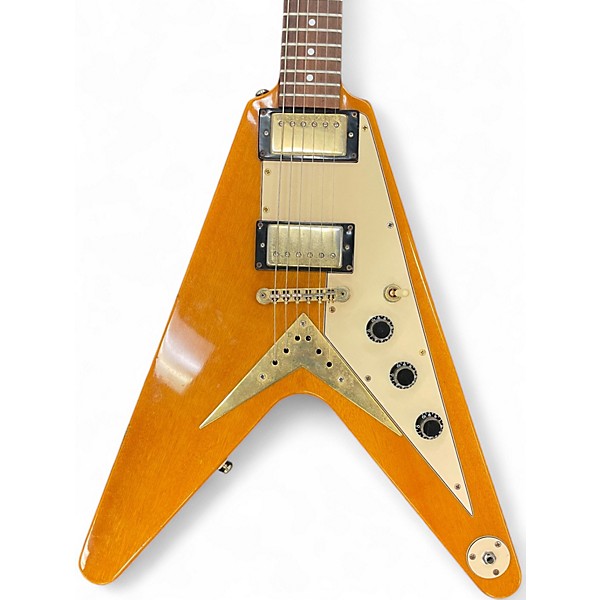Used Epiphone 1958 Korina Flying V Korina Solid Body Electric Guitar