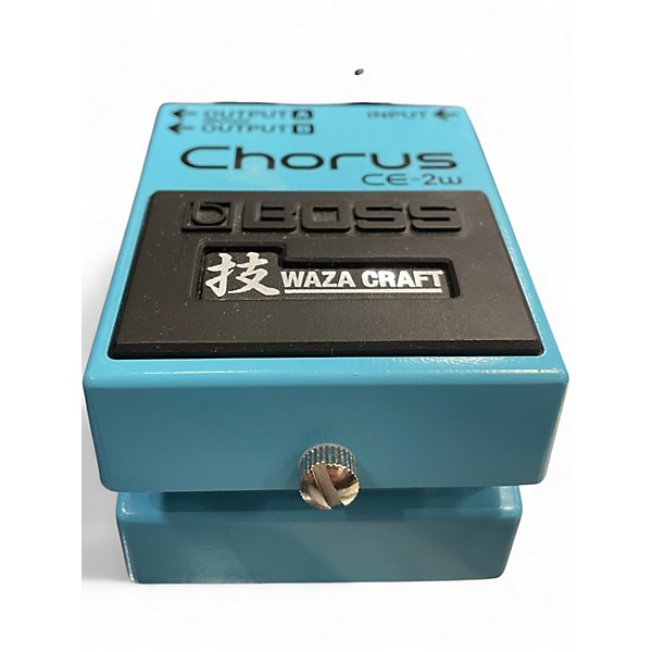 Used BOSS CE2W Waza Craft Chorus Effect Pedal