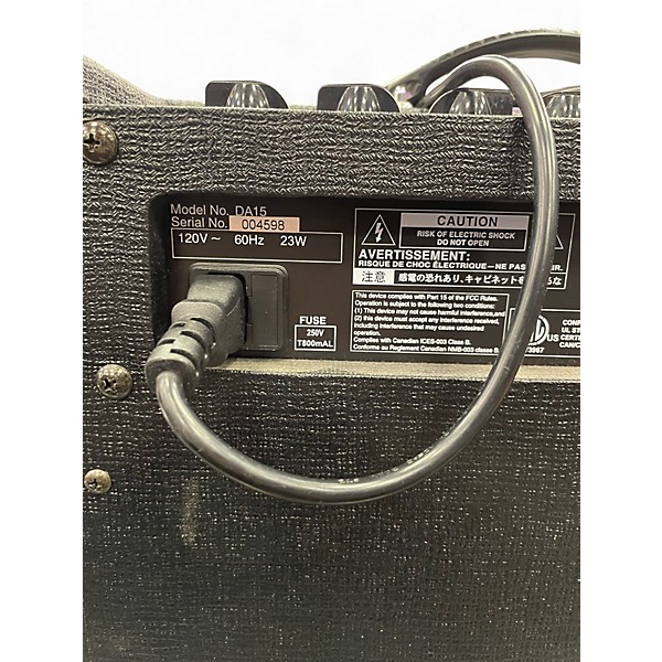 Used VOX DA15 Guitar Combo Amp