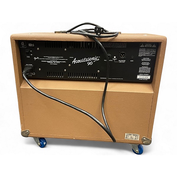Used Fender Acoustasonic 90 90W Acoustic Guitar Combo Amp