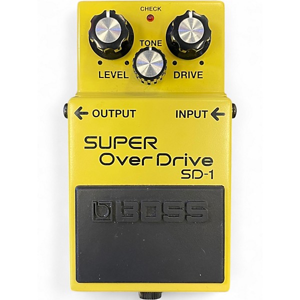 Used BOSS SD1 Super Overdrive Effect Pedal