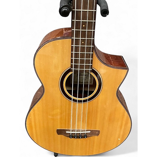 Used Ibanez AEWB20 Natural Acoustic Bass Guitar