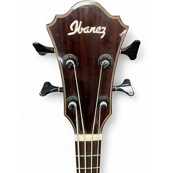 Used Ibanez AEWB20 Natural Acoustic Bass Guitar