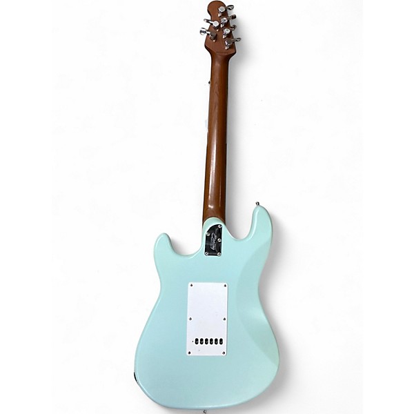 Used Sterling by Music Man Cutlass light green Solid Body Electric Guitar