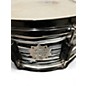 Used Dixon 13in DEMON SNAR  Black and Silver Drum