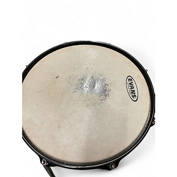 Used Dixon 13in DEMON SNAR  Black and Silver Drum