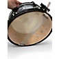 Used Dixon 13in DEMON SNAR  Black and Silver Drum
