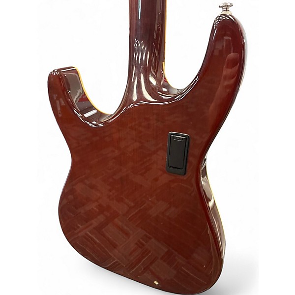 Used Schecter Guitar Research C-1 A/E Tobacco Hollow Body Electric Guitar