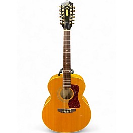 Vintage 1995 Guild JF30-12 Natural 12 String Acoustic Electric Guitar