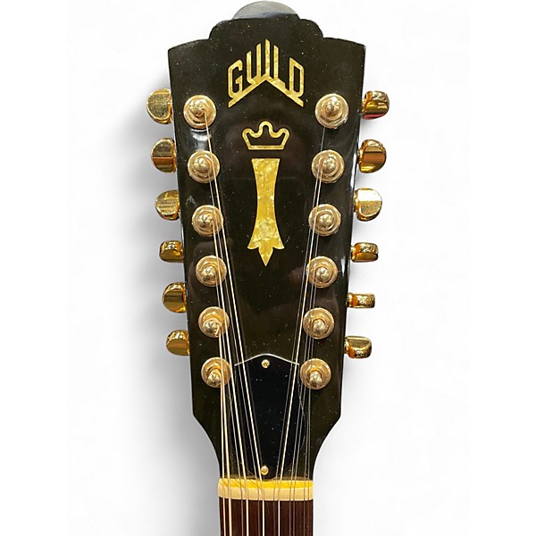 Vintage 1995 Guild JF30-12 Natural 12 String Acoustic Electric Guitar