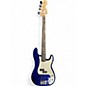 Used Squier Affinity Precision Bass BLUE Electric Bass Guitar thumbnail