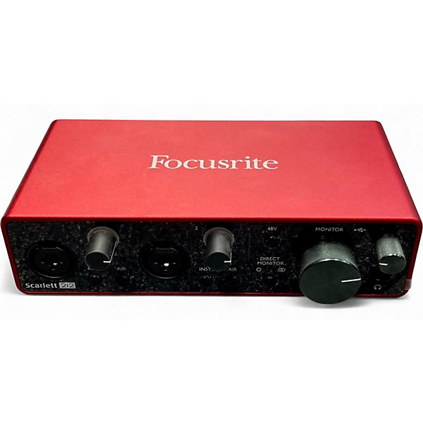 Used Focusrite Scarlett 2i2 Gen 3 Audio Interface