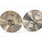 Vintage 1990s Zildjian 14in Rock Hi Hat Pair Cymbal thumbnail