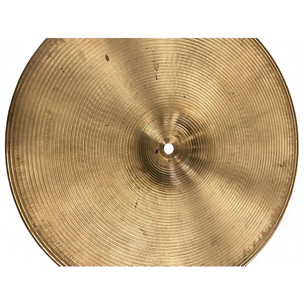 Vintage 1990s Zildjian 14in Rock Hi Hat Pair Cymbal