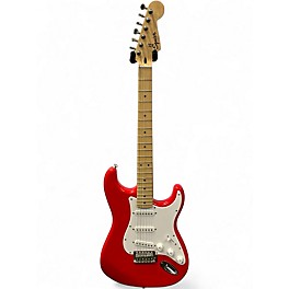 Used Squier sonic stratocaster Torino Red Solid Body Electric Guitar