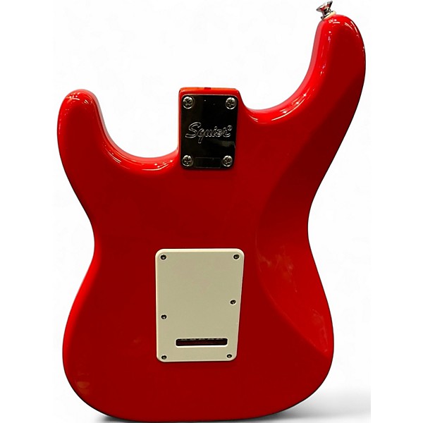 Used Squier sonic stratocaster Torino Red Solid Body Electric Guitar
