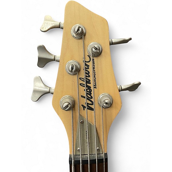 Used Washburn RB-2502 HAMMERHEAD TRANSPARENT GREEN Electric Bass Guitar