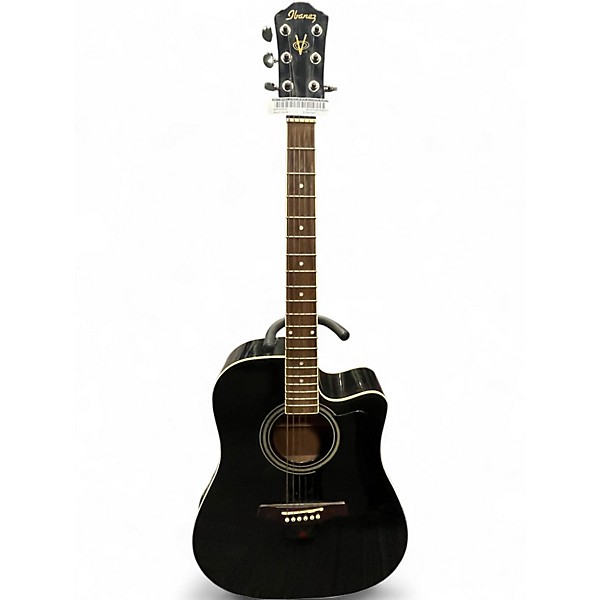 Used Ibanez V70CE BLACK Acoustic Electric Guitar