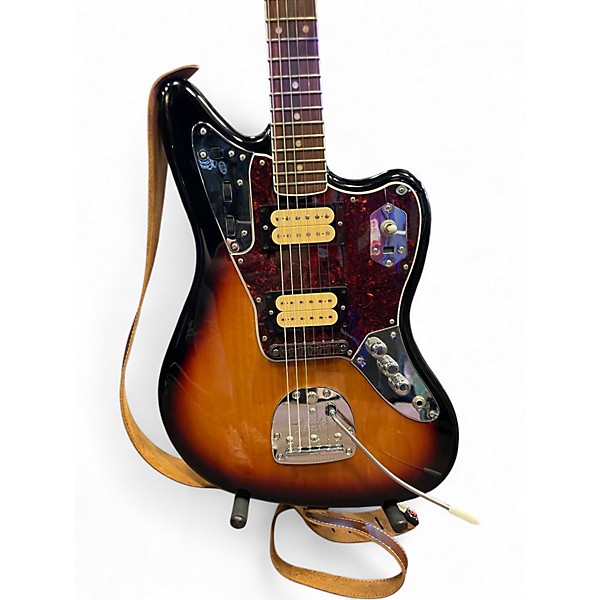 Used Fender Kurt Cobain Signature Jaguar 2 Color Sunburst Solid Body Electric Guitar