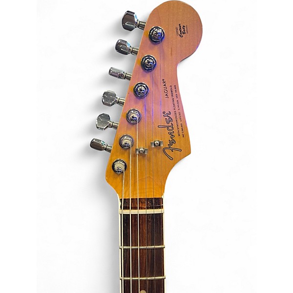 Used Fender Kurt Cobain Signature Jaguar 2 Color Sunburst Solid Body Electric Guitar