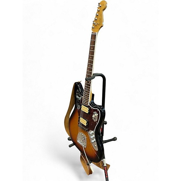 Used Fender Kurt Cobain Signature Jaguar 2 Color Sunburst Solid Body Electric Guitar