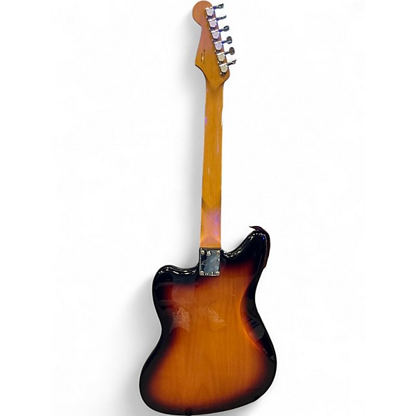 Used Fender Kurt Cobain Signature Jaguar 2 Color Sunburst Solid Body Electric Guitar