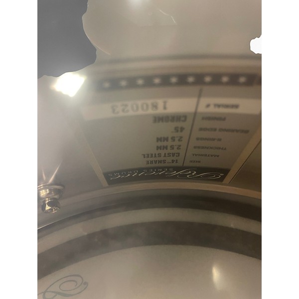 Used Pearl 5X14 Reference Pure Snare steel Drum