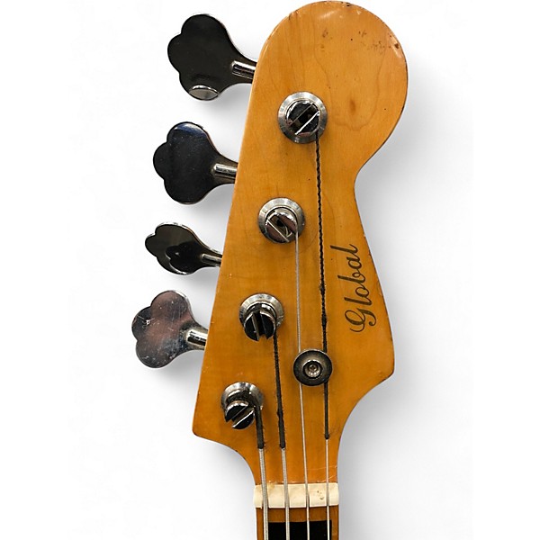 Used Global ST85BN Natural Electric Bass Guitar