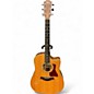 Used Taylor 410CE Natural Acoustic Electric Guitar thumbnail