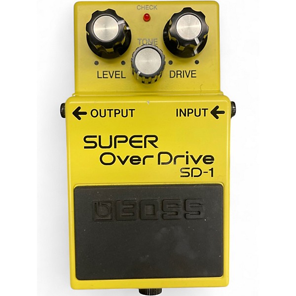 Used BOSS SD1 Super Overdrive Effect Pedal