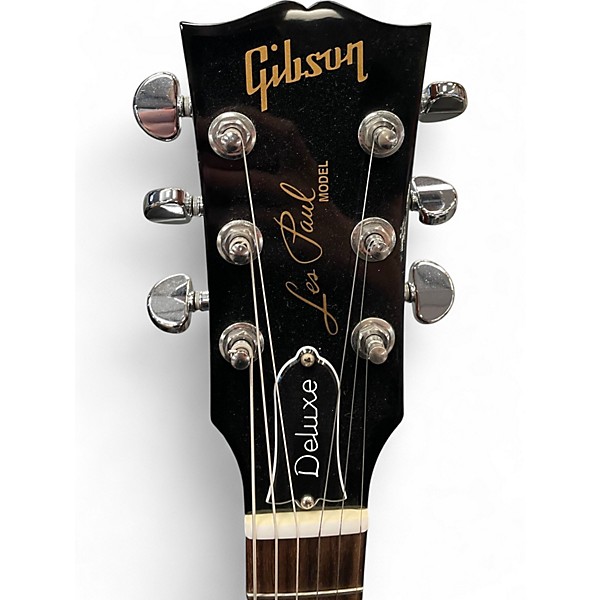 Used Gibson Les Paul Deluxe 2 Color Sunburst Solid Body Electric Guitar