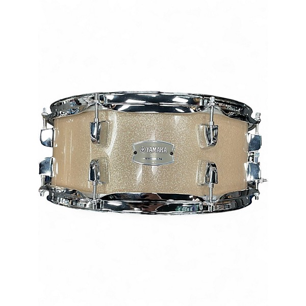 Used Yamaha 5 Piece Rydeen 5-Piece Shell Pack Champagne Glitter Drum Kit