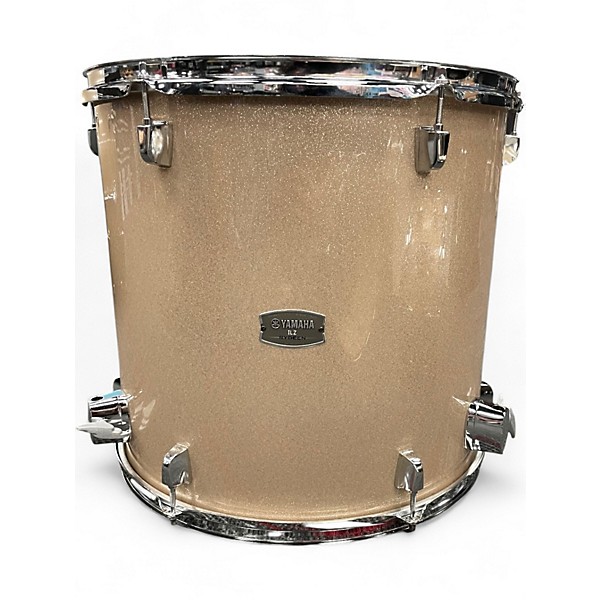 Used Yamaha 5 Piece Rydeen 5-Piece Shell Pack Champagne Glitter Drum Kit