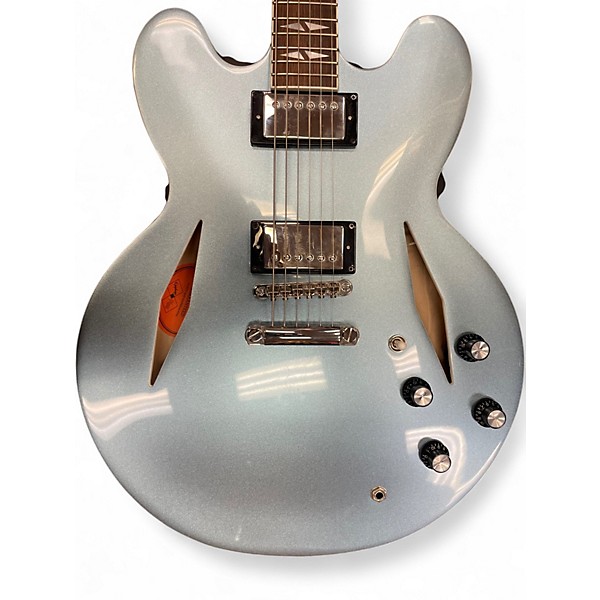 Used Epiphone DG-335 Dave Grohl Signature Blue Hollow Body Electric Guitar