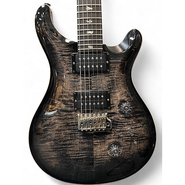 Used 2021 PRS Custom 24 charcoal burst Solid Body Electric Guitar