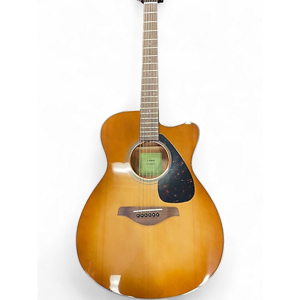 Used Yamaha FSX800C Tobacco Burst Acoustic Electric Guitar