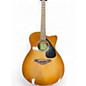 Used Yamaha FSX800C Tobacco Burst Acoustic Electric Guitar
