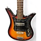 Used Teisco Electric 2 Color Sunburst Solid Body Electric Guitar