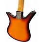 Used Teisco Electric 2 Color Sunburst Solid Body Electric Guitar