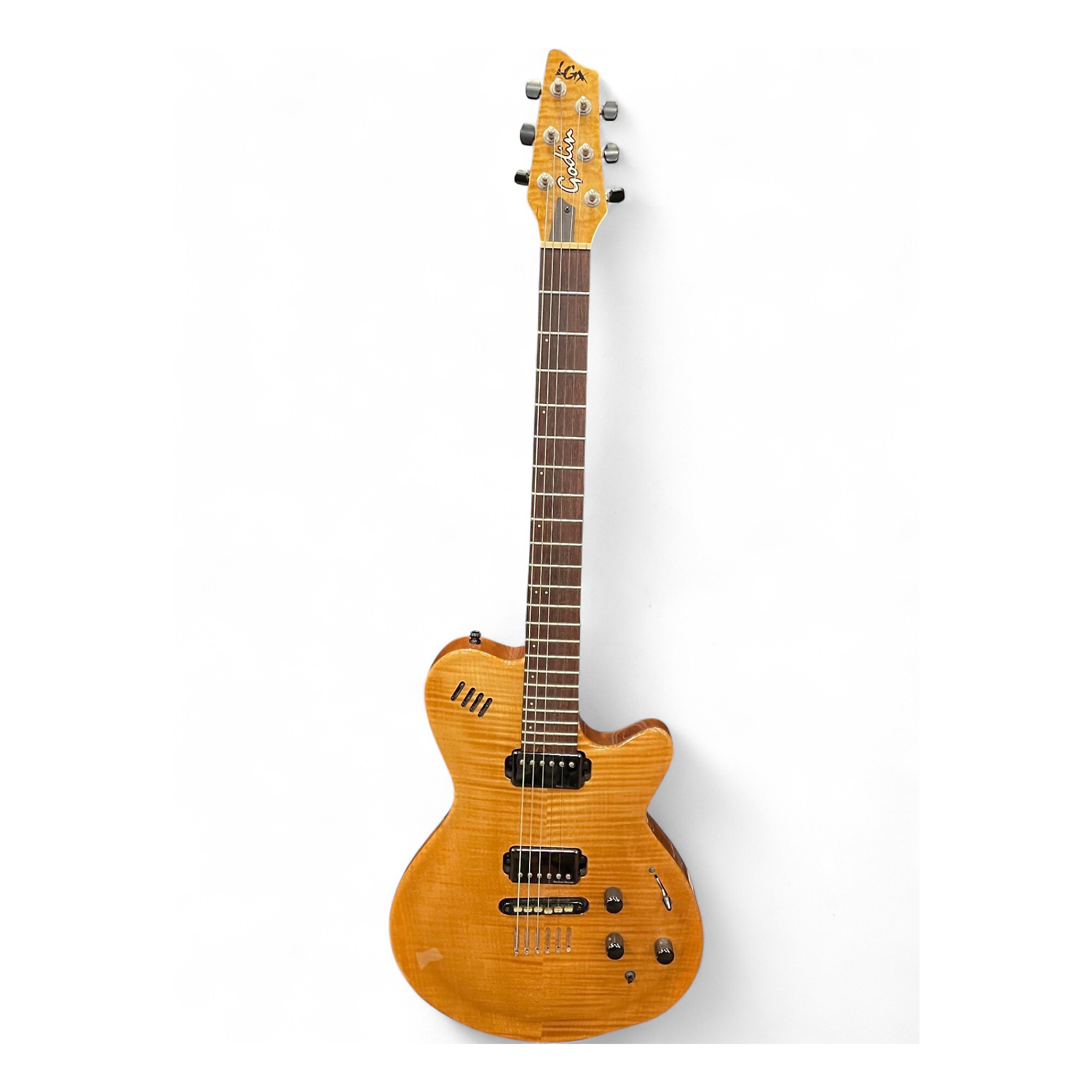 Used Godin LGX-S Natural Solid Body Electric Guitar Natural