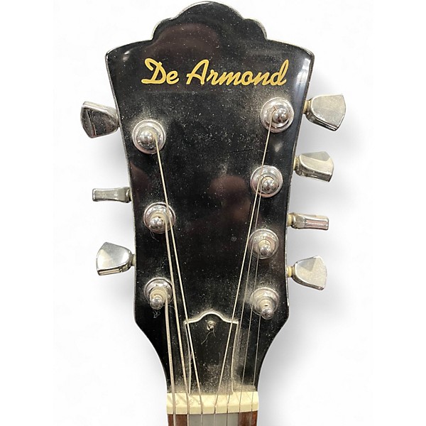 Used DeArmond S67 Gunmetal Gray Solid Body Electric Guitar