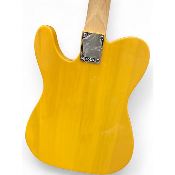 Used Squier SONIC TELECASTER Butterscotch Blonde Solid Body Electric Guitar