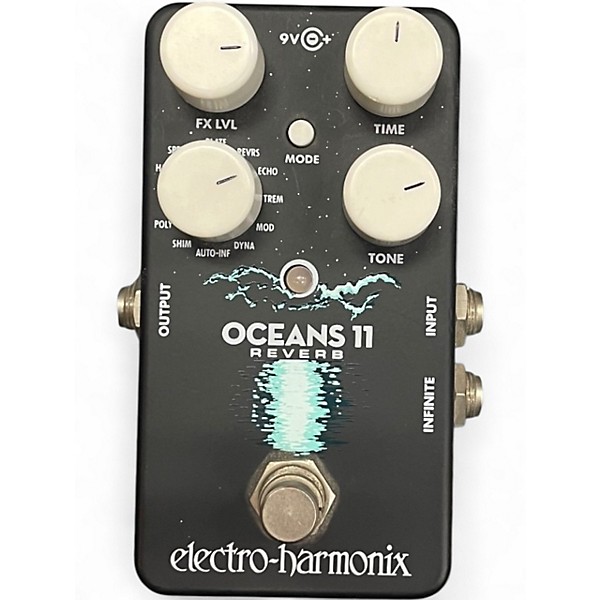 Used Electro-Harmonix Oceans 11 Reverb Effect Pedal
