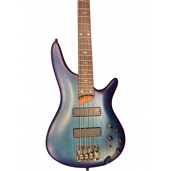 Used Ibanez SR500 BLUE Electric Bass Guitar